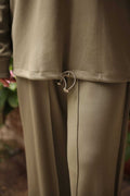 Bluz Tunik Detaylı Takım