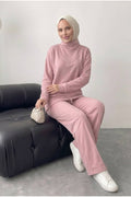 Bluz Tunik Detaylı Takım