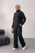 Bluz Tunik Detaylı Takım