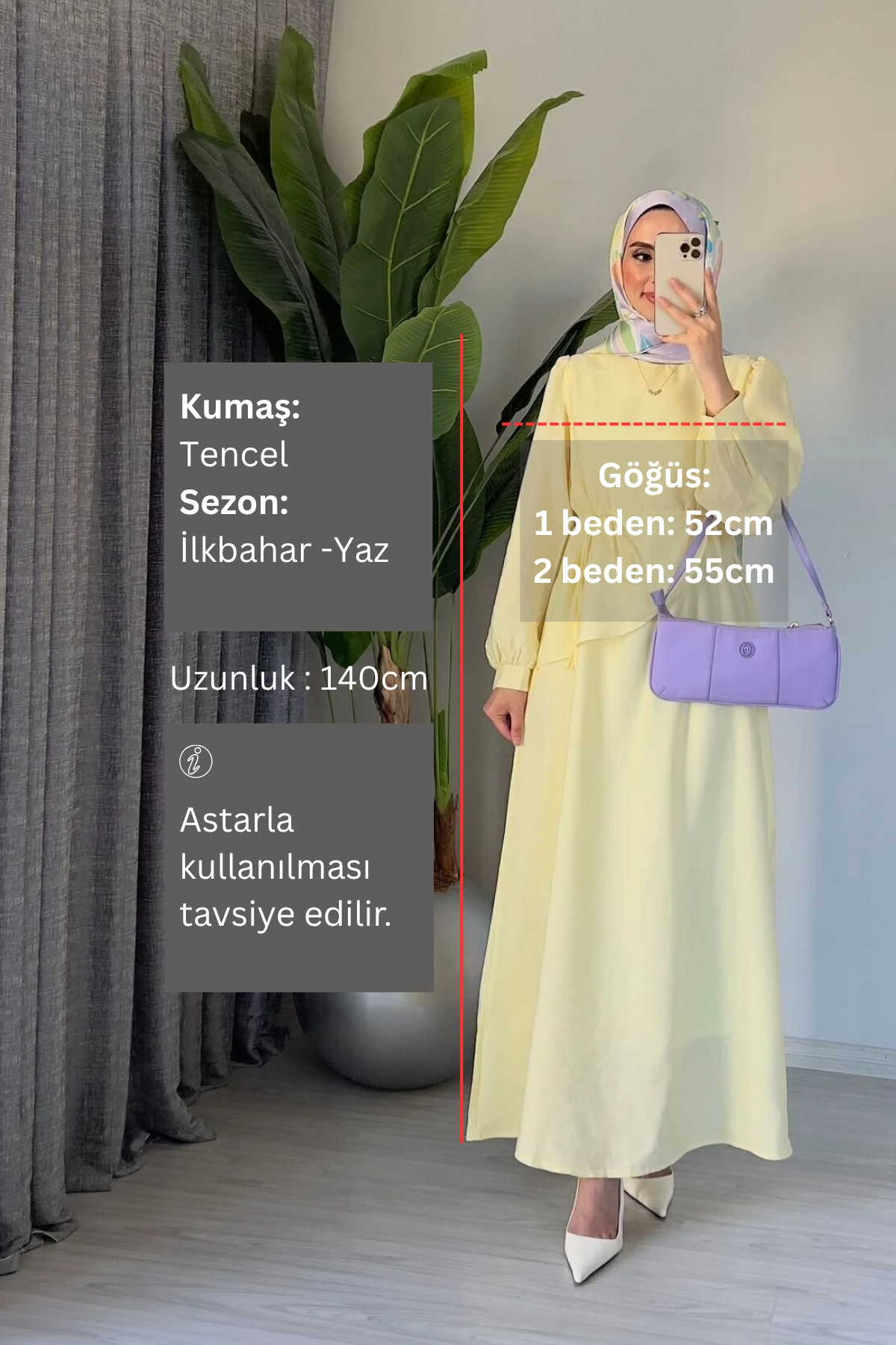 Şal Yaka Kuşaklı Uzun Elbise